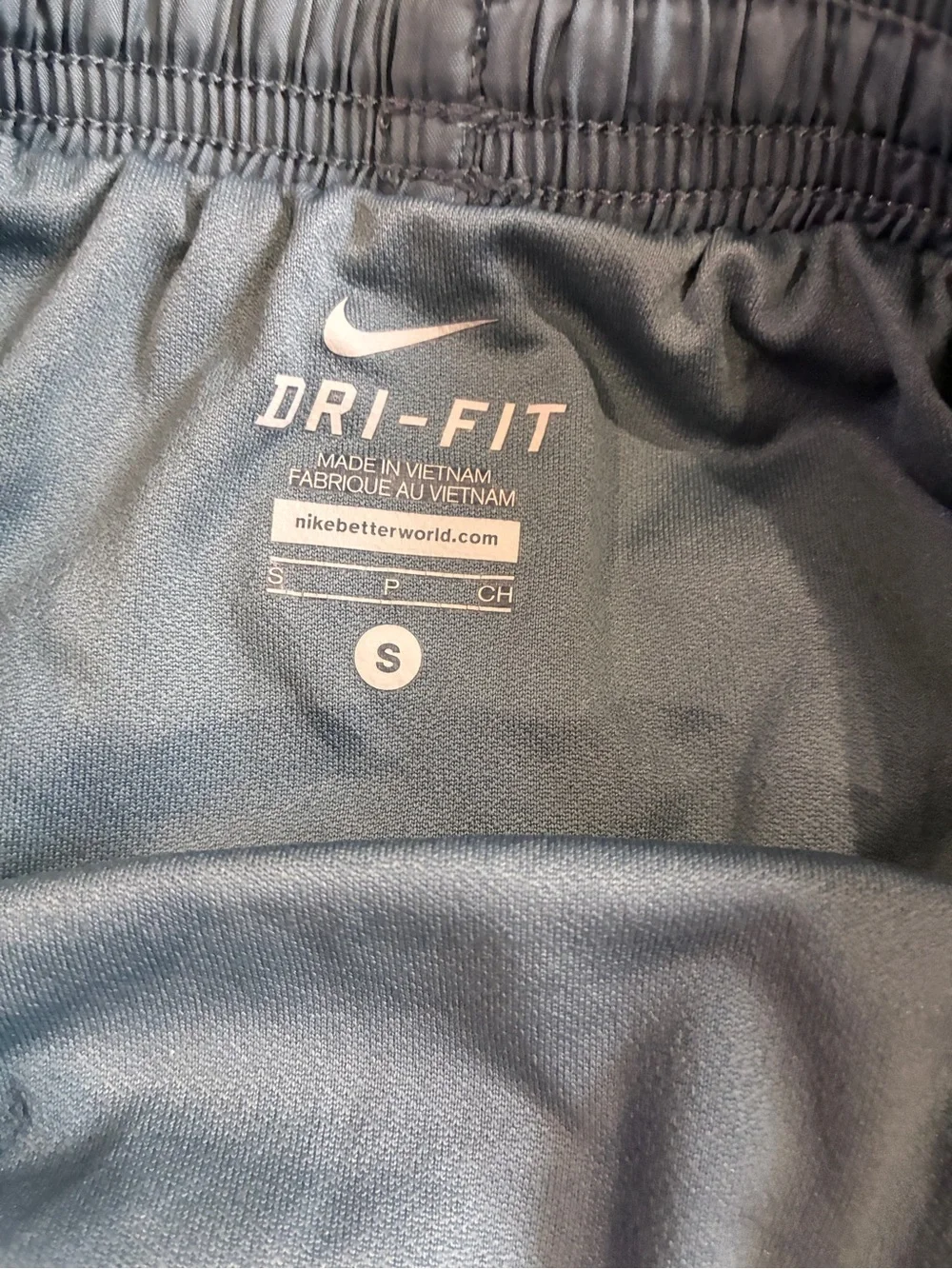 Nike Dri-Fit Women’s Gray & Red Running Shorts Size Small
